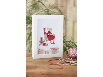 1 - kit C.Dahlbeck - cornice 12x17  x babbo natale